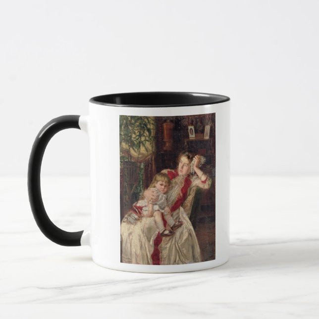 Familien-Streit, 1890 Tasse (Links)