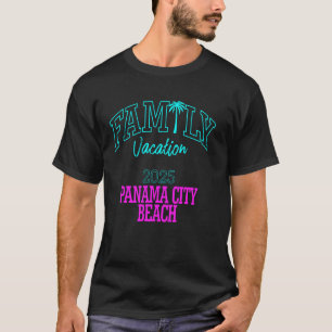 Familien-Urlaubstrupp Familienurlaub Panama-Stadt T-Shirt