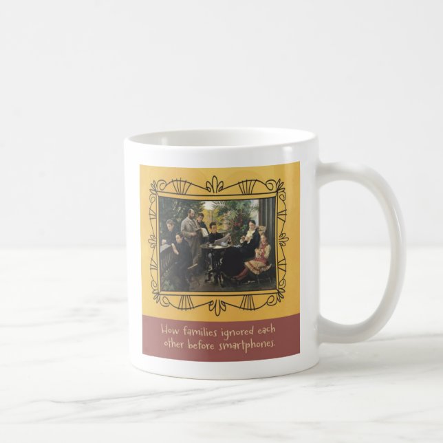 FAMILIEN VOR DER KAFFEE-TASSE KAFFEETASSE (Rechts)