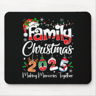 Familien-Weihnachten 2025 passendes Outfit Xmas Sq Mousepad