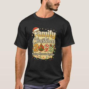Familien-Weihnachten 2025 passendes Xmas-Team Sant T-Shirt