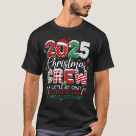 Familien-Weihnachten 2025 passendes Xmas-Team Sant T-Shirt