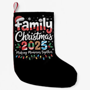 Familien-Weihnachts-Outfit 2025 passend Xmas Squad Kleiner Weihnachtsstrumpf