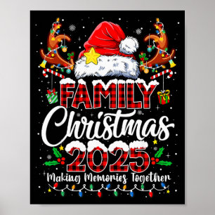 Familien-Weihnachts-Outfit 2025 passend Xmas Squad Poster
