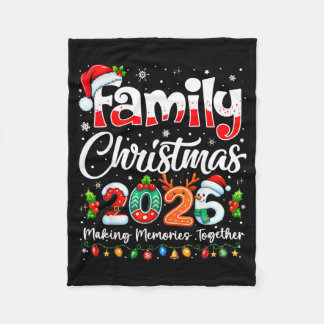 Familien-Weihnachts-Outfit 2026 passende Kleidung Fleecedecke