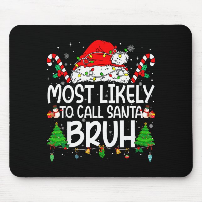 Familien-Weihnachts-Quiz: Wer ruft am ehesten den  Mousepad (Vorne)