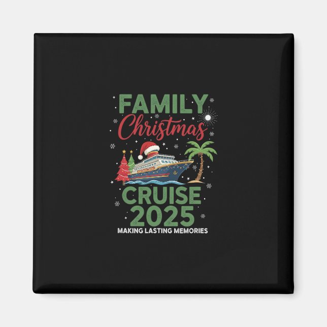 Familien-Weihnachtskreuzfahrt 2025  Magnet (Vorne)