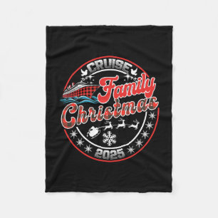 Familien-Weihnachtskreuzfahrt 2025 passende Famili Fleecedecke