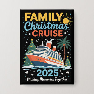 Familien-Weihnachtskreuzfahrt 2025 passende Weihna Button