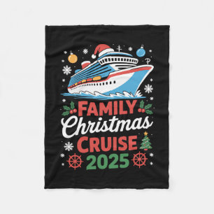 Familien-Weihnachtskreuzfahrt 2025 Urlaub Ferien F Fleecedecke
