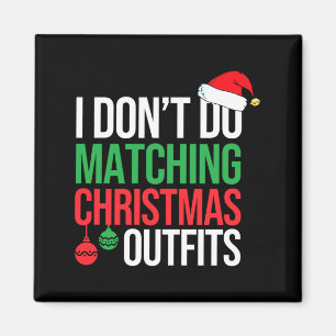 Familien-Weihnachtspyjamas Ich mache keine passend Magnet