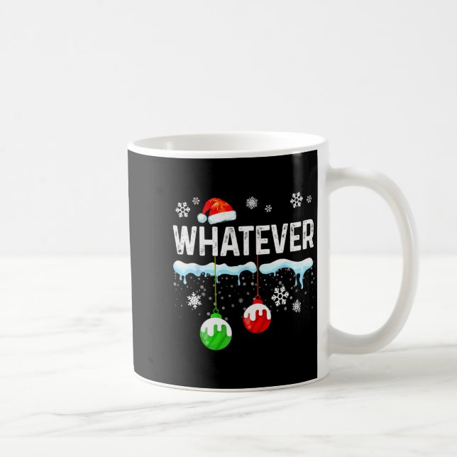 Familien-Weihnachtspyjamas passend was auch immer  Kaffeetasse (Rechts)