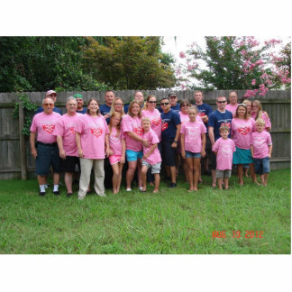 Familien-Wiedersehen Freistehende Fotoskulptur