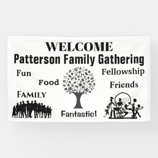 Familien-Wiedersehen Themed - kundengerecht Banner