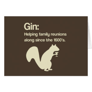 Familien-Wiedervereinigungen und Gin
