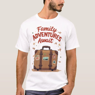 Familienabenteuer warten T-Shirt