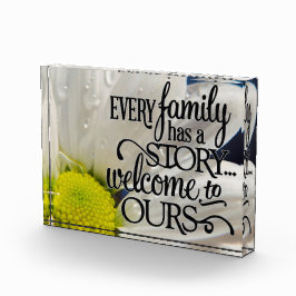 Familienangebot mit Daisy Fotoblock