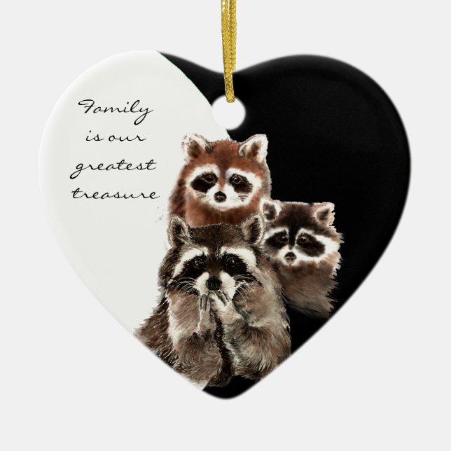 Familienangebot Wasserfarbenkohorn Keramikornament (Vorne)