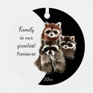 Familienangebot Wasserfarbenkohorn Ornament Aus Metall