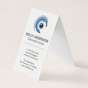 Familienarzt   Praxis MD   Optometrie-Logo Visitenkarten