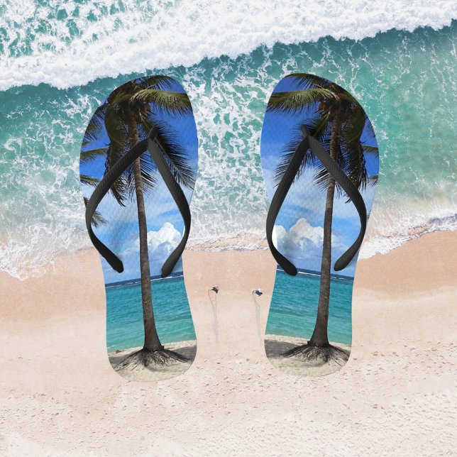 Familienausflug Beach Urlaub Guadeloupe Karibik Flip Flops (Von Creator hochgeladen)