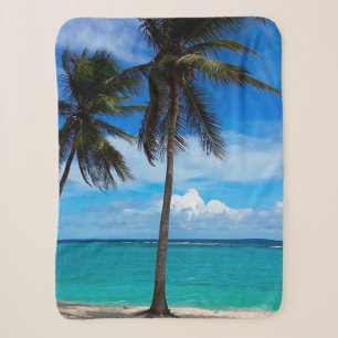 Familienausflug Beach Urlaub Guadeloupe Karibik Sherpadecke