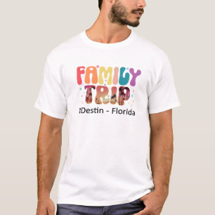 Familienausflug Destin Florida Familienurlaub Matc T-Shirt