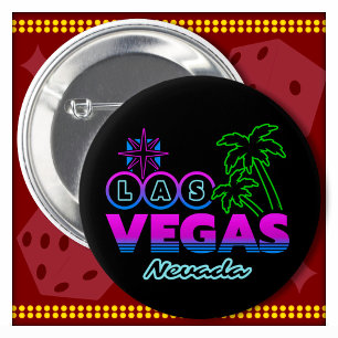 Familienausflug Souvenir Las Vegas Urlaub Button