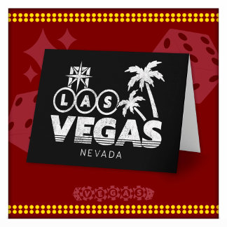 Familienausflug Souvenir Las Vegas Urlaub Karte