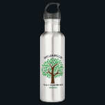 Familienbaum Benutzerdefiniertes Wiedersehen Keepa Edelstahlflasche<br><div class="desc">Passen Sie diese niedliche Wasserflasche in Grün für Ihre nächste Wiedersehen an. Personalisieren Sie mit dem Nachnamen Ihrer Familie über den grünen Blätter mit der Veranstaltung und Jahr unter der Natur zeichnend. Familienspenden.</div>