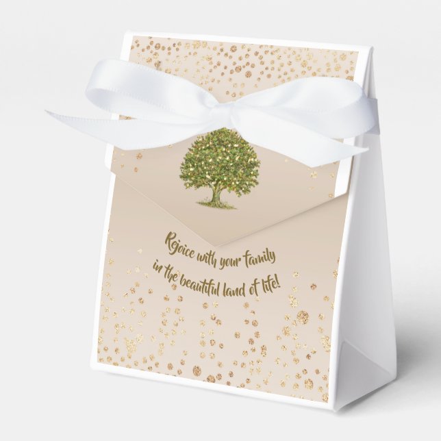 Familienbaum Gefälligkeitsbox, Familienangebot für Geschenkschachtel (Vorderseite)