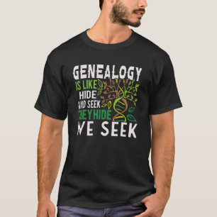 Familienbaum Historiker Genealogin T-Shirt