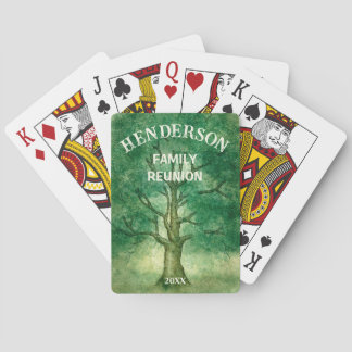 Familienbaum Rustic Family Wiedersehen Spielkarten