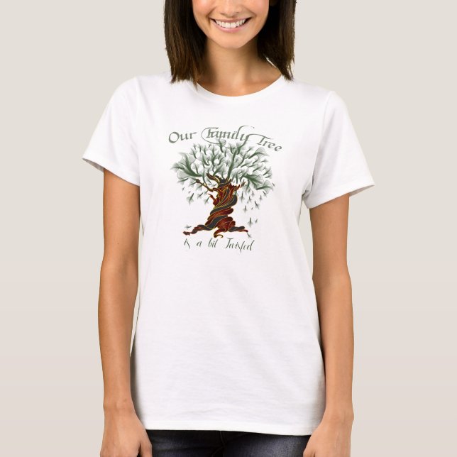Familienbaum Twisted T-Shirt (Vorderseite)