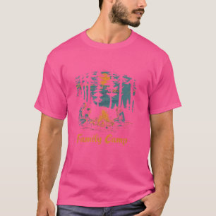 Familiencampingplatz Wald Erlebnisfeuer T-Shirt