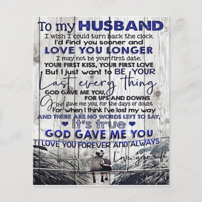 Familiendekoration | Für mein Design von Husband| Flyer (Vorne)
