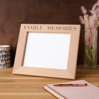 FAMILIENERINNERUNGEN GEÄTZTE RAHMEN