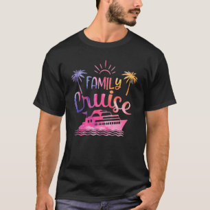 Familienfahrt 2022 Kreuzfahrt Bootsfahrt Familie M T-Shirt