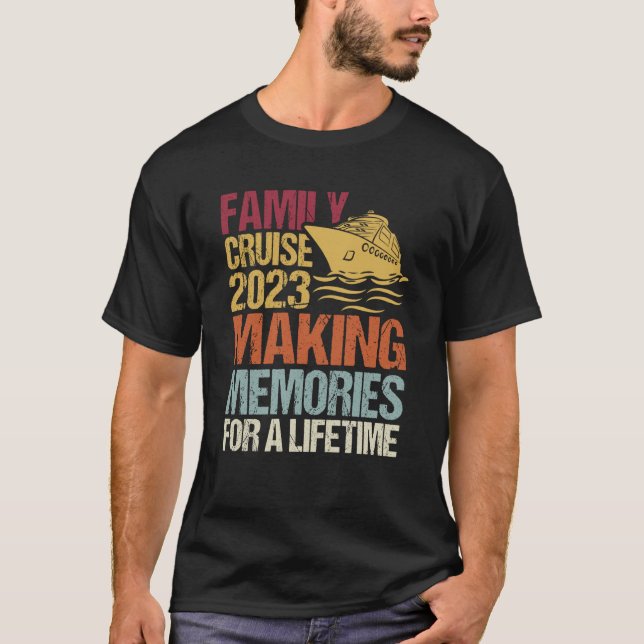 Familienfahrt 2023 Erinnerungen für ein Leben T-Shirt (Vorderseite)