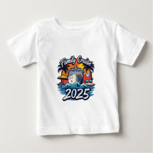 Familienfahrt 2025 Crew Matching Ship Baby T-shirt