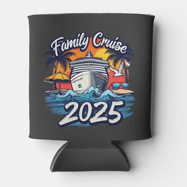Familienfahrt 2025 Crew Matching Ship Dosenkühler (Vorderseite)