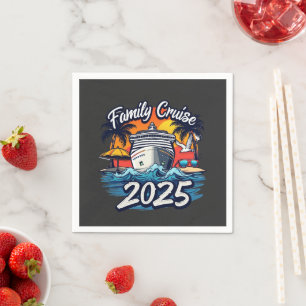 Familienfahrt 2025 Crew Matching Ship Serviette