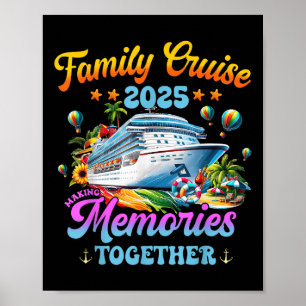 Familienfahrt 2025 Erinnerungen zusammen Sommer Poster