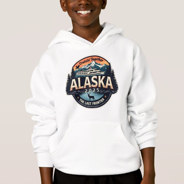 Familienfahrt Alaska 2025 Hoodie (Vorderseite)