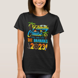 Familienfahrt Bahamas 2023 Sommerreise T-Shirt