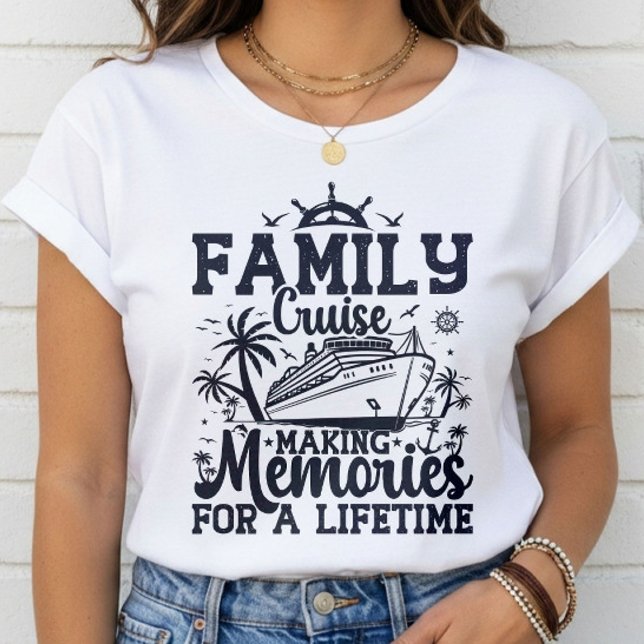 Familienfahrt Erinnerungen Urlaub Platz Cool mache T-Shirt (Von Creator hochgeladen)
