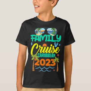 Familienfahrt Karibik 2023 Sommerurlaub T-Shirt