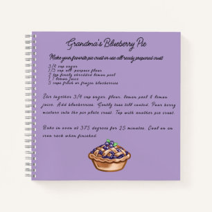 Familienfavorit-Rezept-Notebook Notizbuch