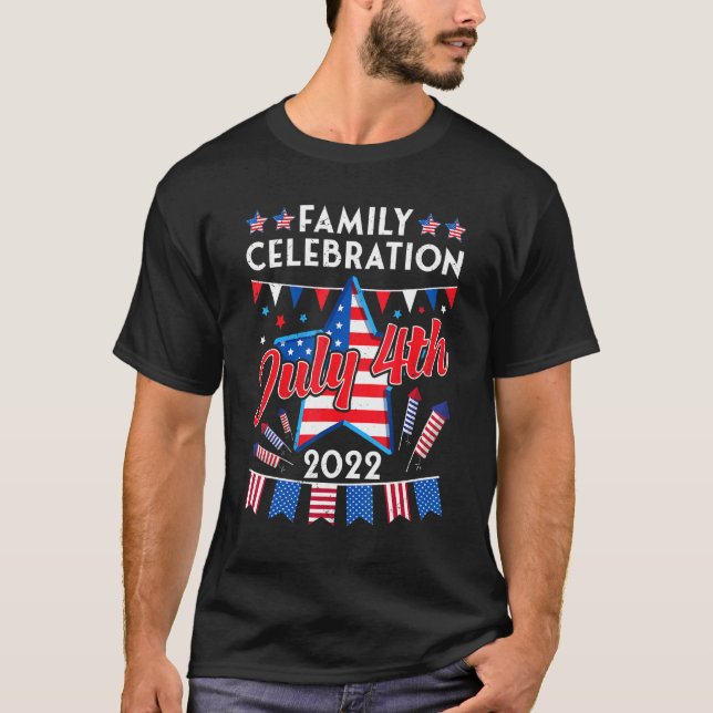 Familienfeier 4. Juli 2022 Frauen 7 T-Shirt (Vorderseite)
