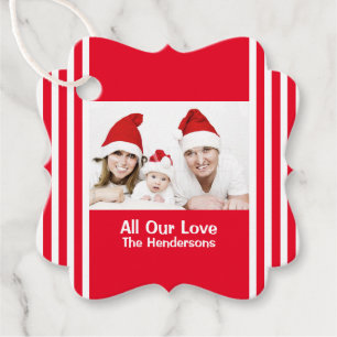 Familienfeiern Foto wünscht Jakobsmuschel Geschenkanhänger